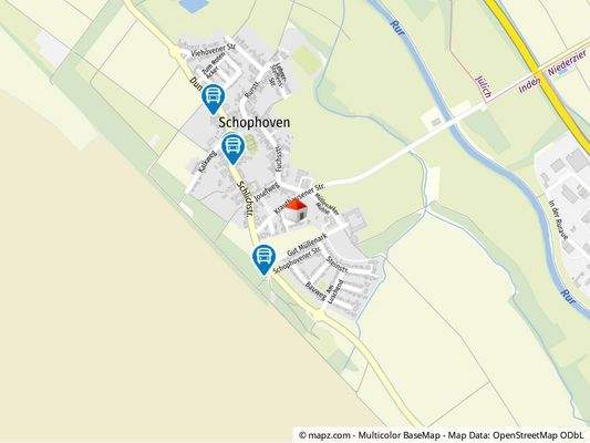 Geolyzer Kartenausschnitt