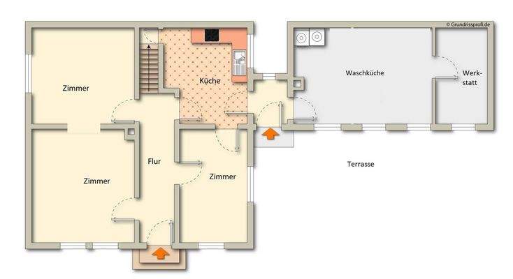 Haus 2 / Erdgeschoss