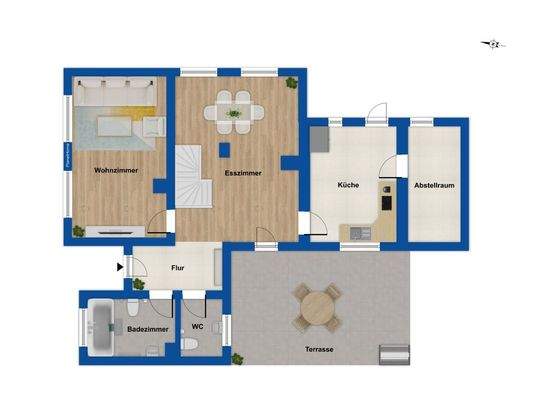 Grundriss Erdgeschoss