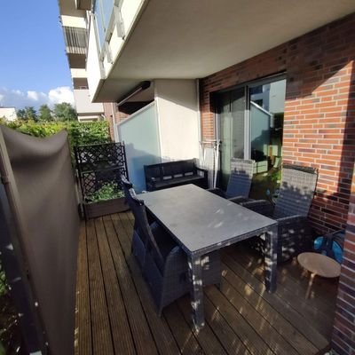 Überdachte Terrasse