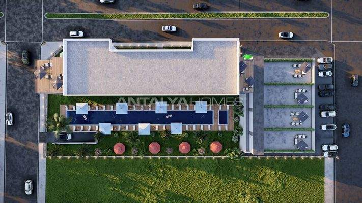 Elegant Apartments with Olympic-Sized Pool in Antalya Altintas