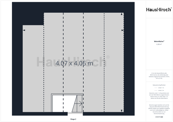 Grundriss Dachgeschoss