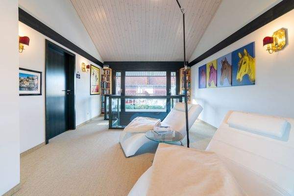 Galerie im Obergeschoß