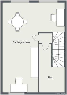 Dachgeschoss Gurndriss