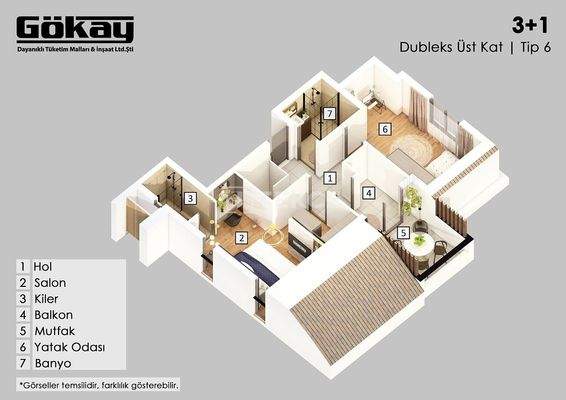 New Apartments 50 m from 100.Yıl Boulevard in Antalya Muratpaşa