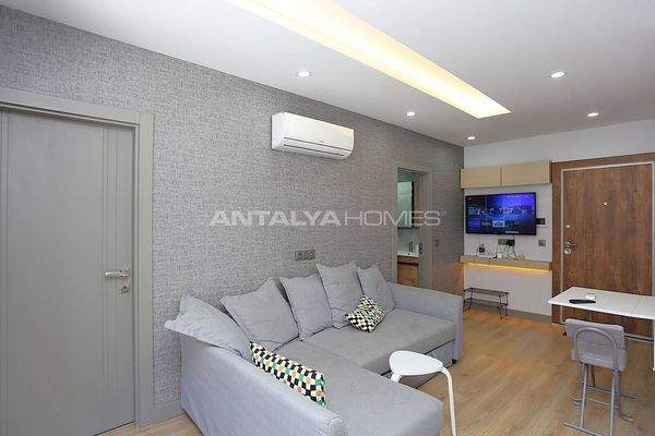 Furnished 1-Bedroom Flat for Sale in Muratpaşa Güvenlik