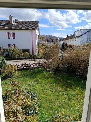 Blick aus dem Fenster