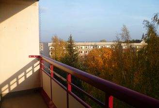 Blick vom Balkon (Beispiel)