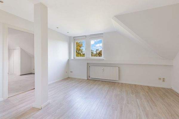 Wohnzimmer Dachwohnung