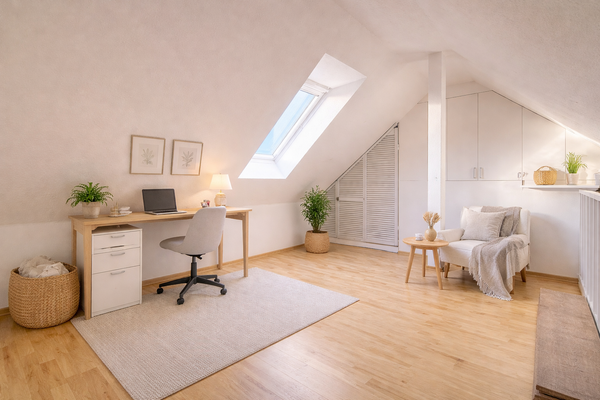 ausgebautes Dachgeschoss
