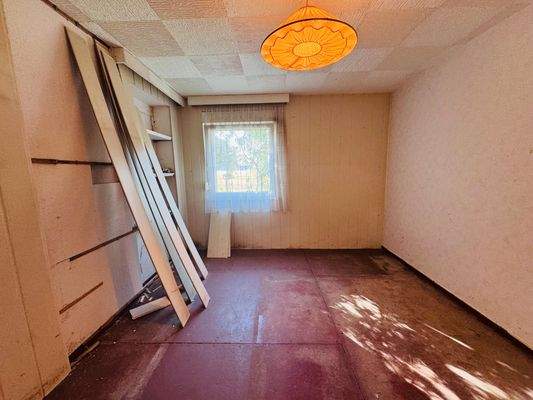 Schlafzimmer  -  freie Wohnung im EG