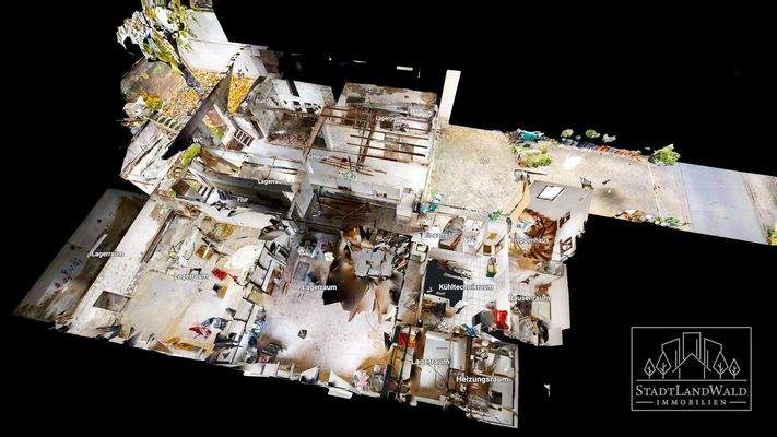 UG - Schematischer Grundriss - 3D