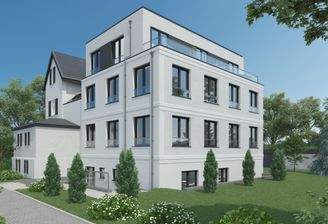 Jugendstil Villa mit Bauhaus Neubau