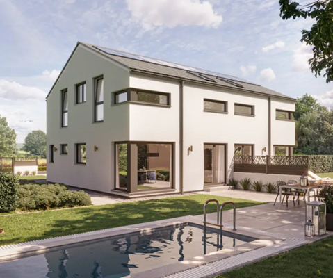Muster Doppelhaus