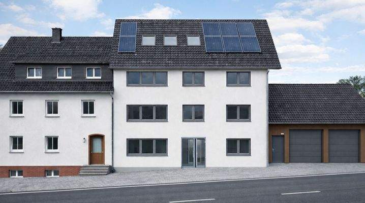 Illustration Hausansicht