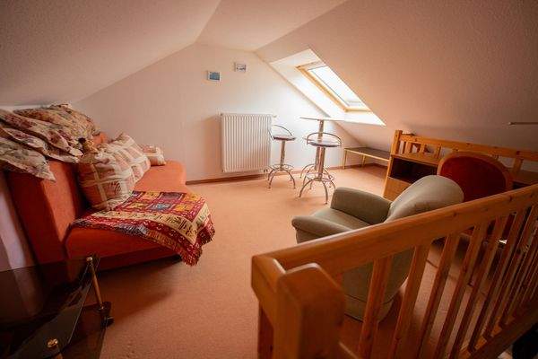 Offenes Zimmer Dachgeschoss