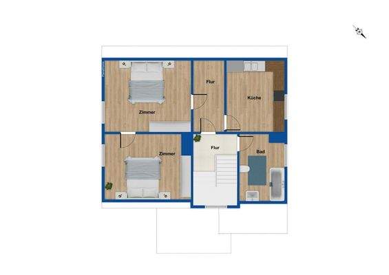 Grundriss Dachgeschoss