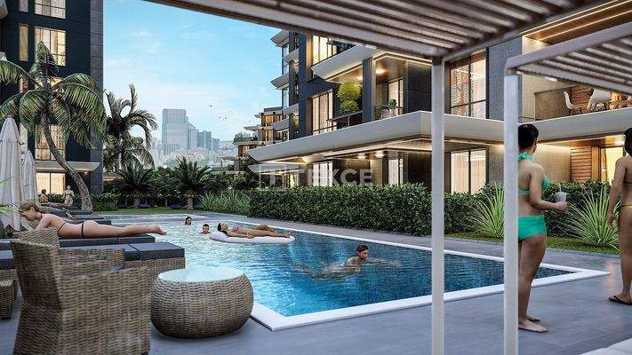 Spacious Flats with En-Suite Bathrooms in Aksu Antalya