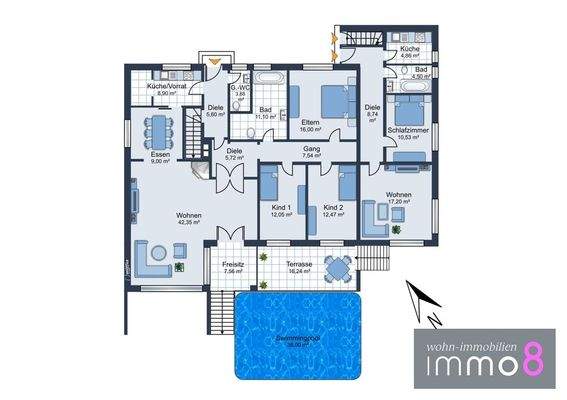 Grundriss Erdgeschoss