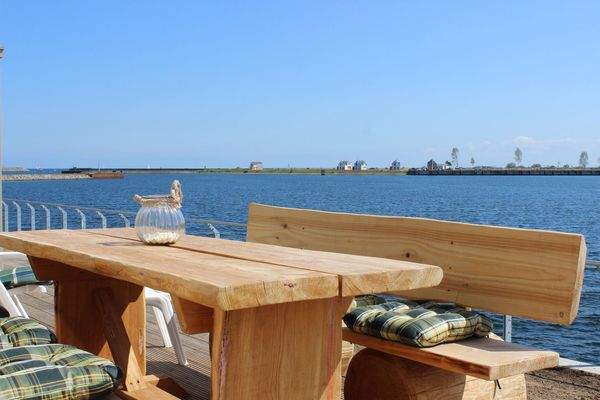 Blick von der Terrasse 