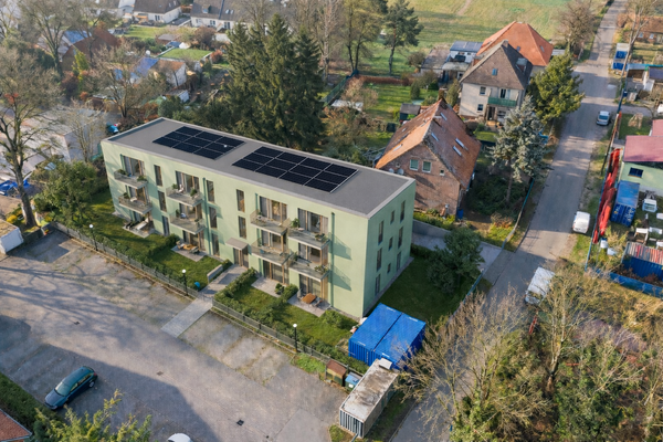 Beispielhafte Bebauung