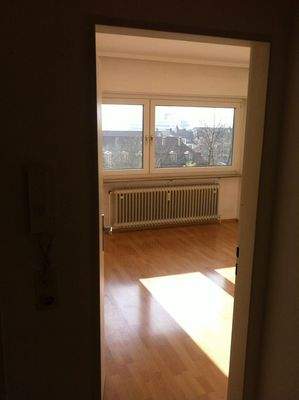 Blick ins Schlafzimmer 