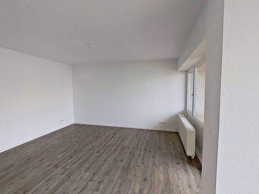 Ansicht II: Wohn- und Essbereich