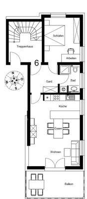 Obergeschoss - WE 6 - rechts
