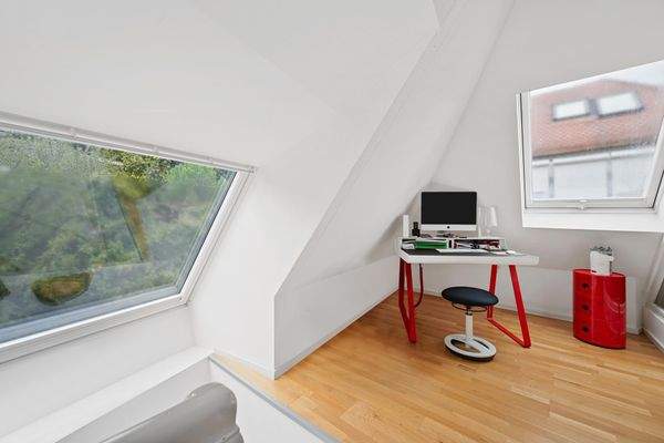 Büroecke Dachgeschoss