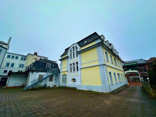 Rückseite Villa