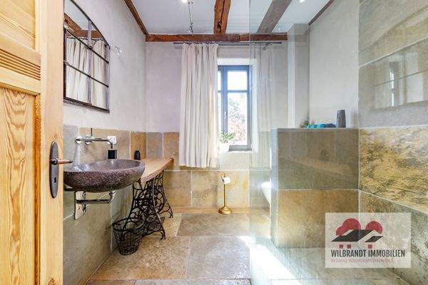 Gästebad im Erdgeschoss...