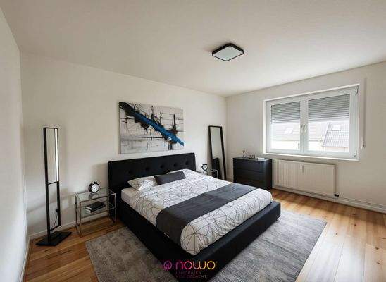 Einrichtungsbeispiel Schlafzimmer