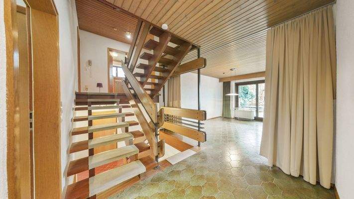 Treppenhaus Wohnzimmer Küche