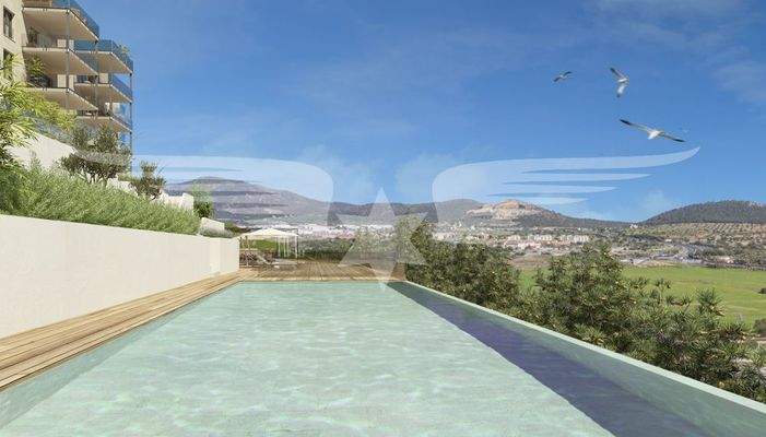 Visualisierter Swimmingpool