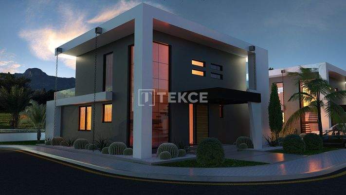 Villas with Pools in a Complex in Karşıyaka Girne