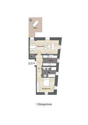 W5_1.jpg 2-Raum mit Balkon