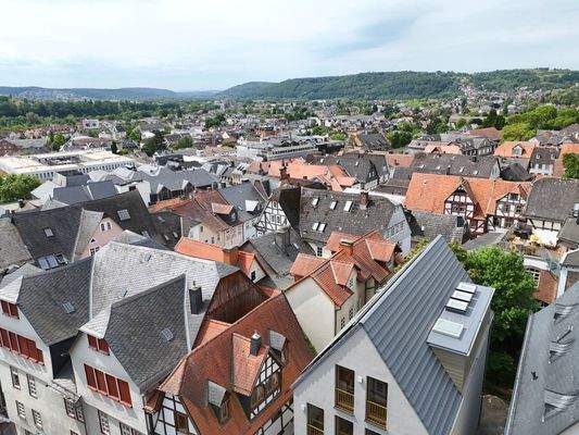 Blick über Marburg 