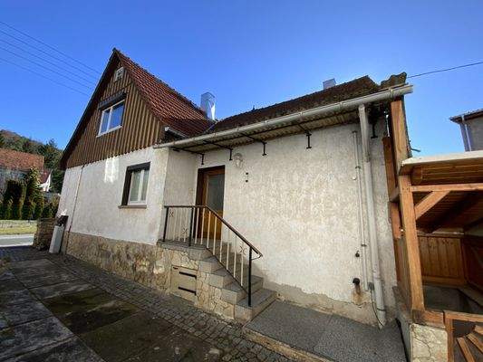 Seitenansicht - Zugang