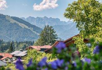 Blick auf den " WILDEN KAISER "