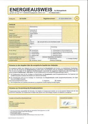 Energieausweis 
