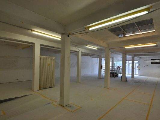 Blick Richtung Front