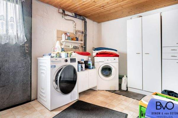 Waschküche im Keller