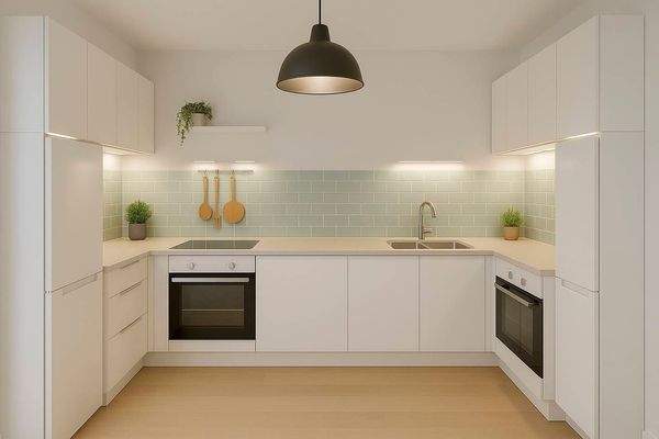 WG Küche im Souterrain_Visualisierung