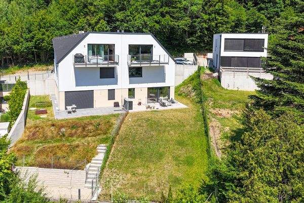 gartenseitiges Luftbild