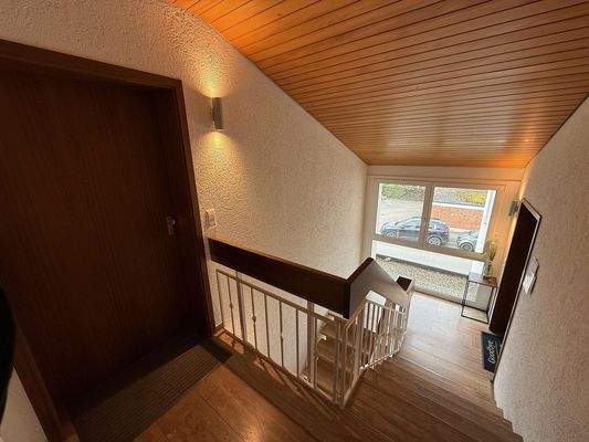 Gepflegtes Treppenhaus