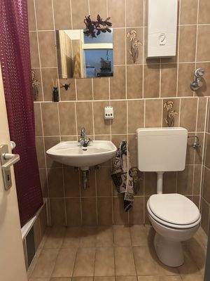 Gäste WC mit Dusche