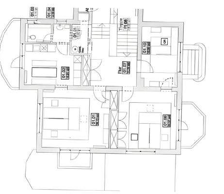 Grundriss 1.Obergeschoss