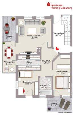 Wohnung 1 Erdgeschoss rechts