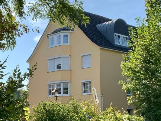 Blick zur Wohnung