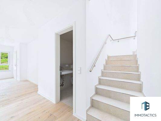 Treppenaufgang Variante nach Ausbau